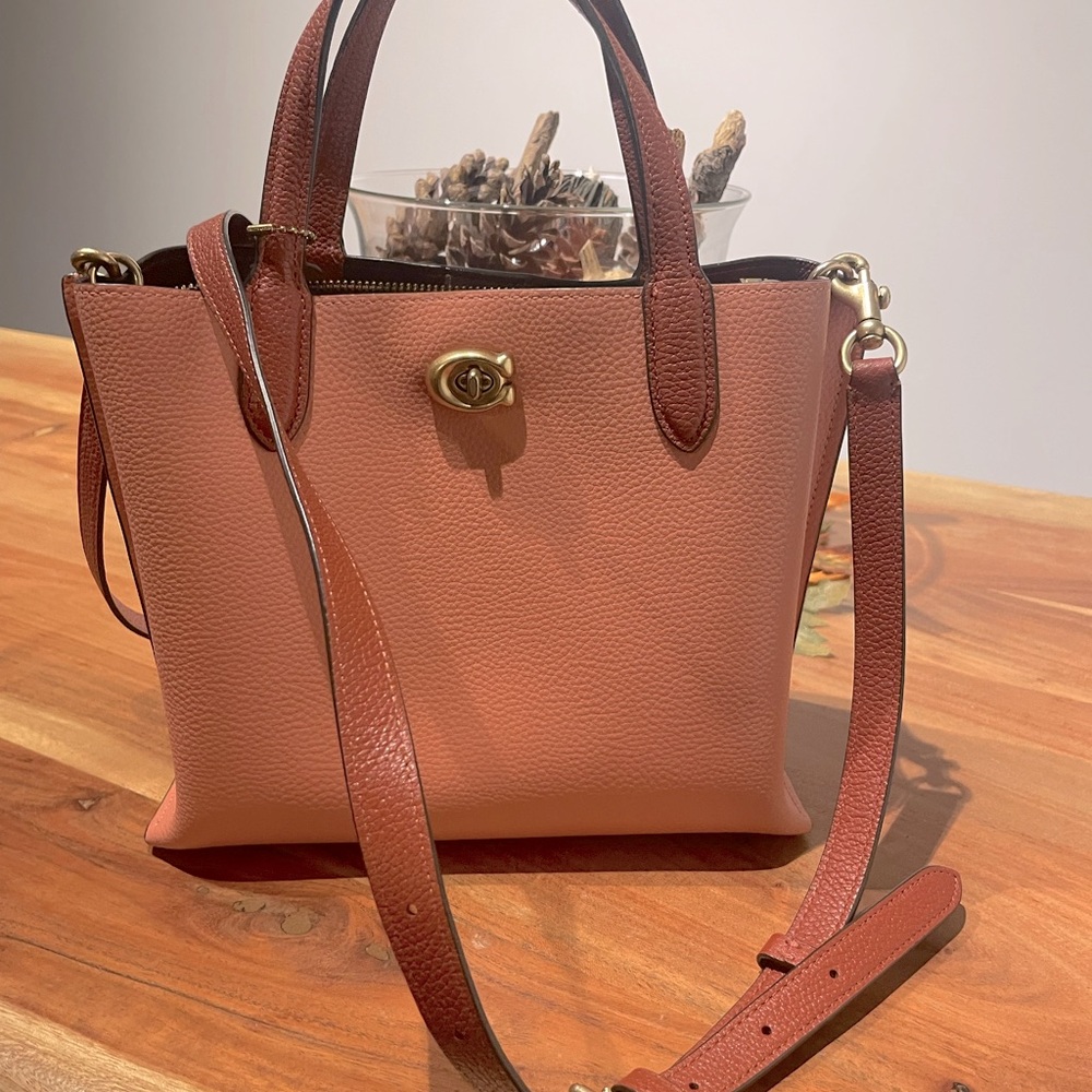 Coach color block Willow bag